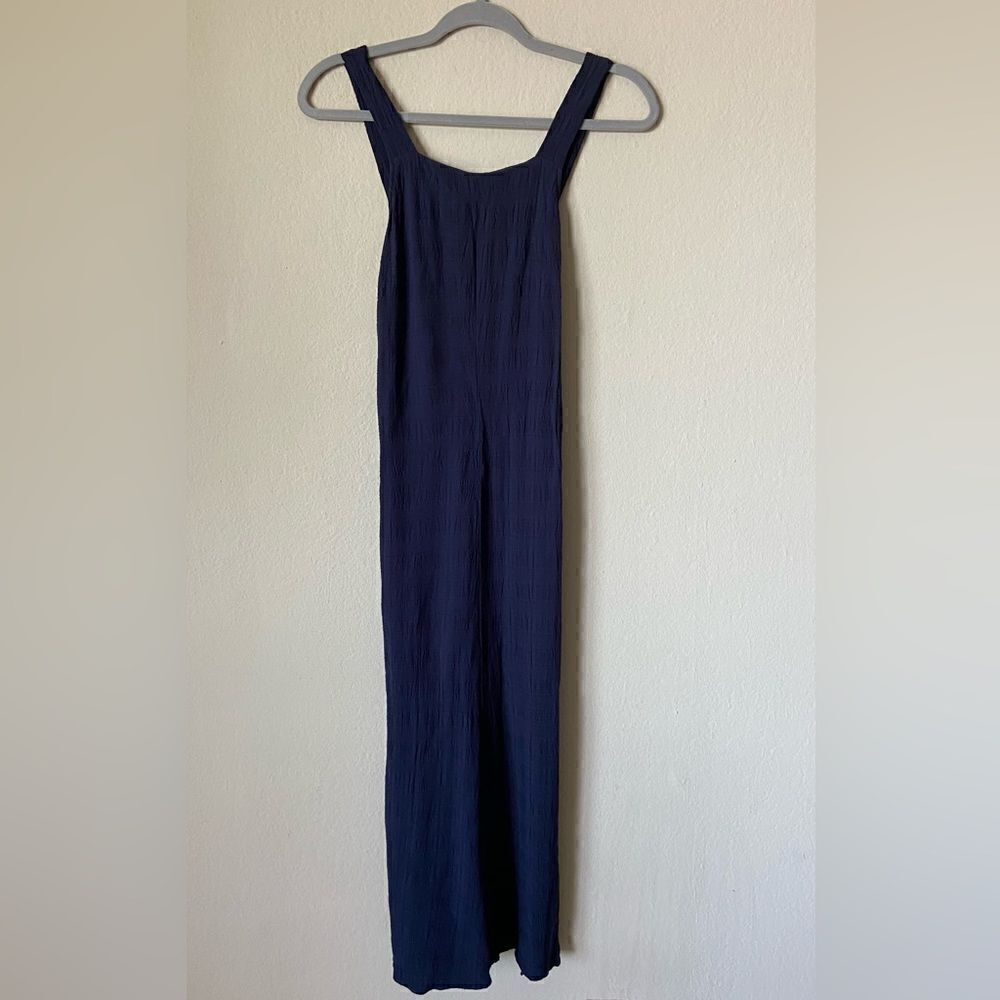 Reformation Midi Blue Navy Dress Tank Size XS - Picture 8 of 10